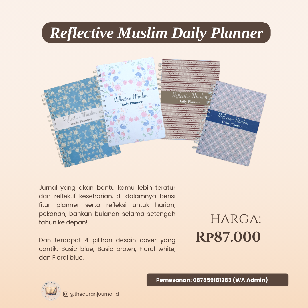 Reflective Muslim Daily Planner