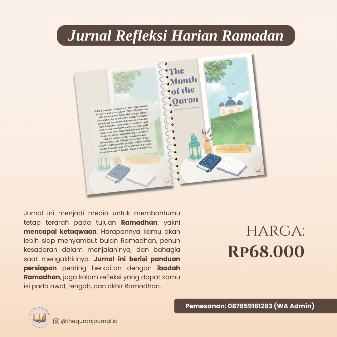 Jurnal Refleksi Harian Ramadhan
