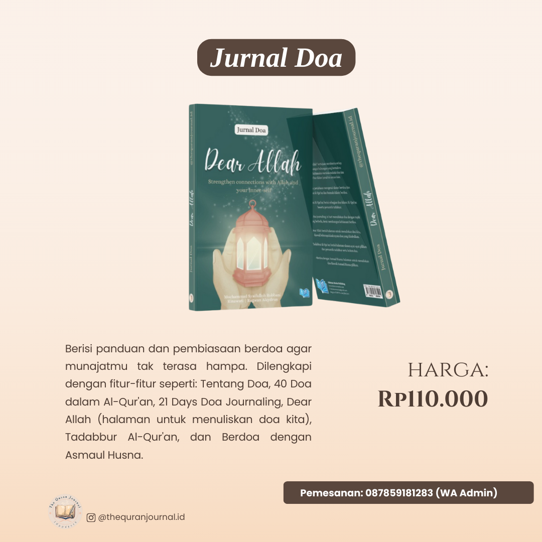 Jurnal Doa "Dear Allah"